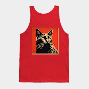 communism cat Tank Top